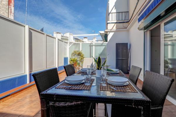 #53630 - Central Terrace | Wynajem wakacyjny | Hello Homes Sitges