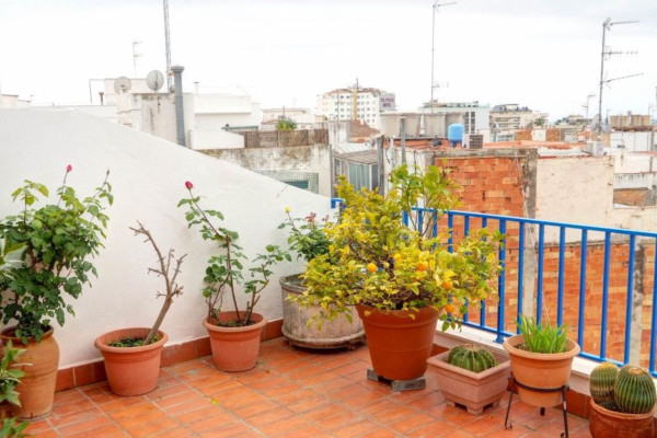 terrace - Ático / Dúplex en pleno centro de Sitges